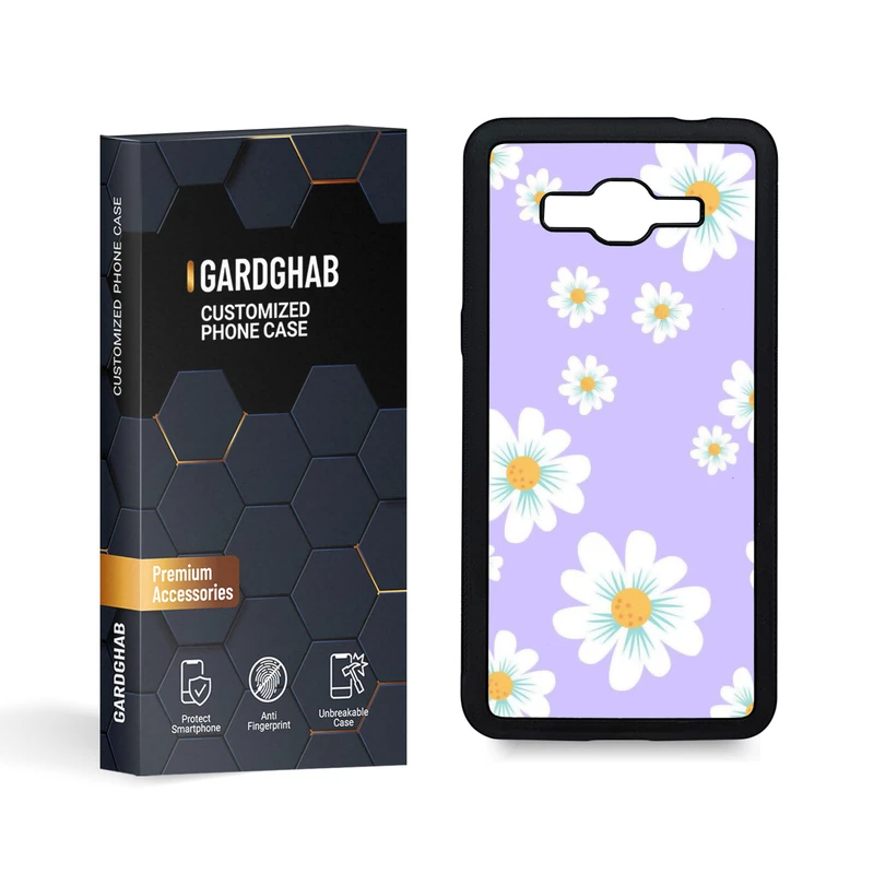 کاور گارد قاب مدل گل مناسب برای گوشی موبایل سامسونگ Galaxy Grand Prime / G530