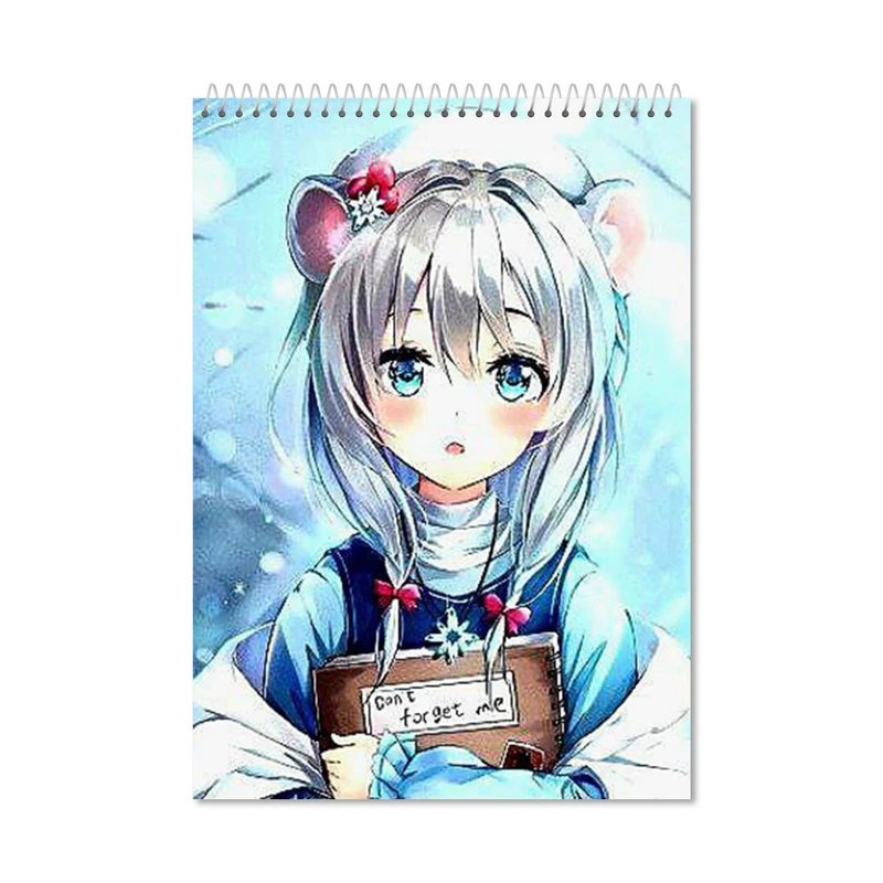 دفتر نقاشی 80 برگ طرح انیمه کد a5