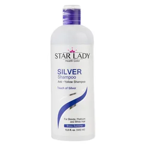 شامپو ضد زردی استار لیدی مدل Silver حجم 400 میلی‌لیتر