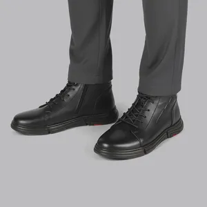 نیم بوت مردانه چرم آفتاب مدل SH 600