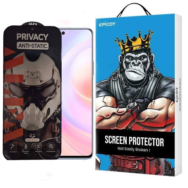 محافظ صفحه نمایش حریم شخصی اپیکوی مدل Alpha مناسب برای گوشی موبایل آنر Nova 9 Se/50 Se