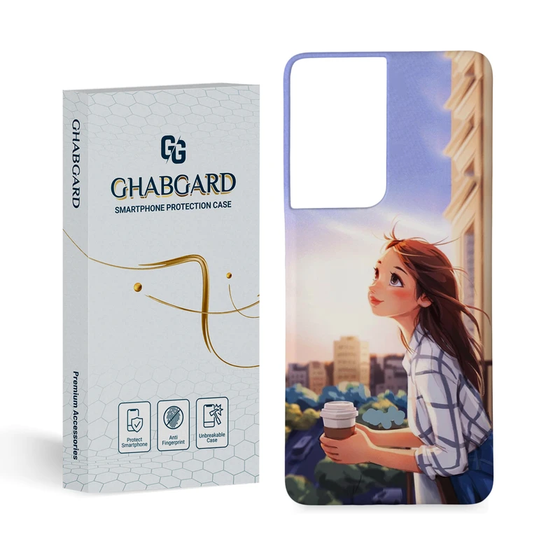 کاور گارد قاب مدل دخترانه مناسب برای گوشی موبایل سامسونگ galaxy s21 ultra