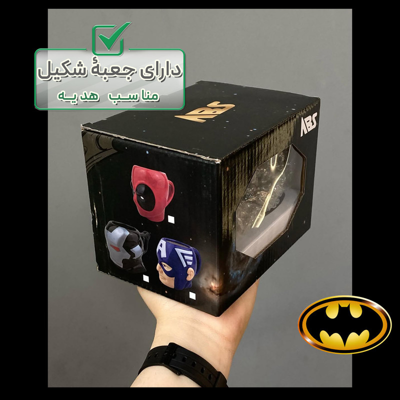 ماگ مدل BATMAN 3  طرح بتمن