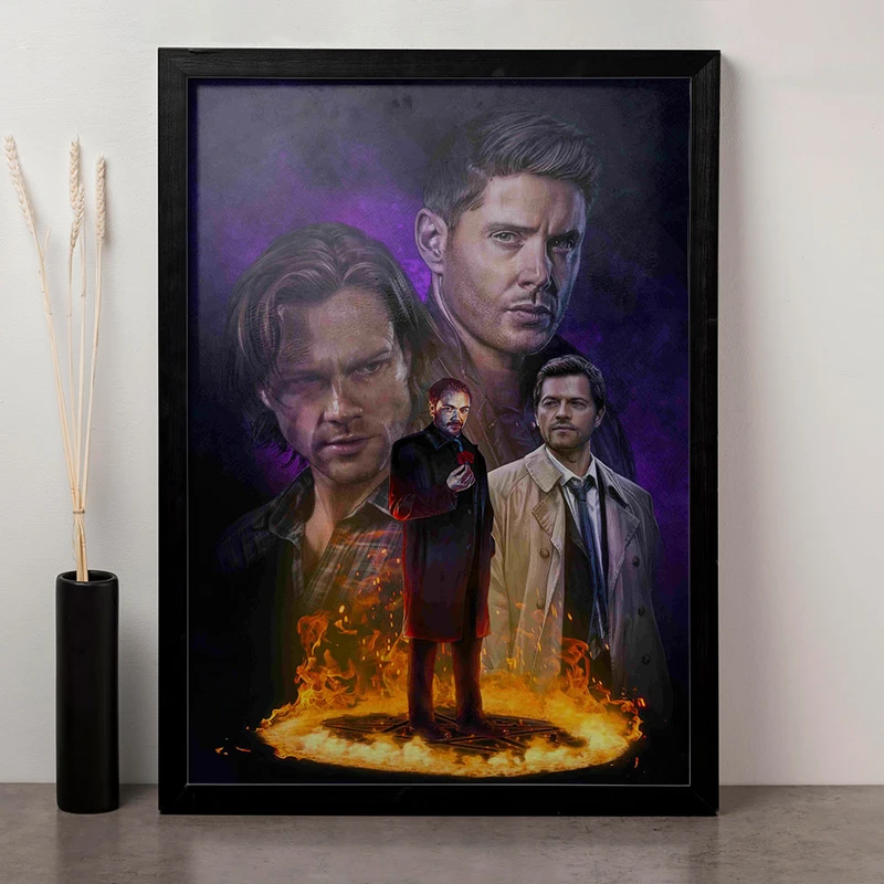 تابلو صبا طرح مدل سریال سوپرنچرال کد W396