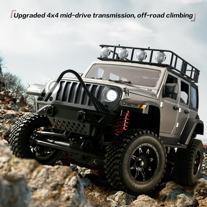 ماشین بازی کنترلی مدل جیپ آفرود طرح 4x4 Jeep کد MN-128