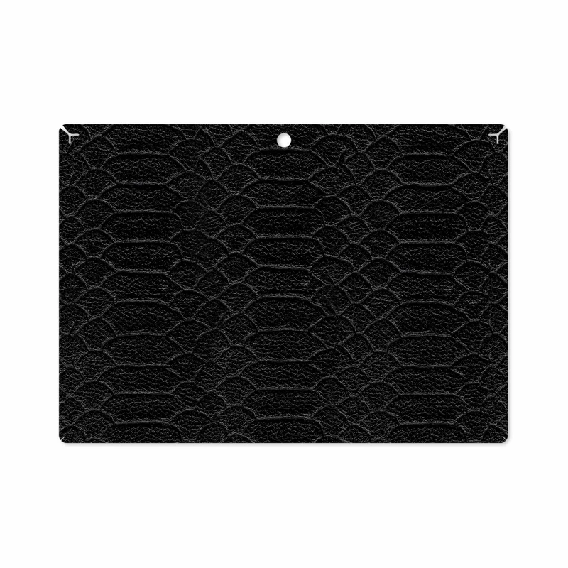 برچسب پوششی ماهوت مدل Black-Snake-Leather مناسب برای تبلت لنوو Miix 320 2017