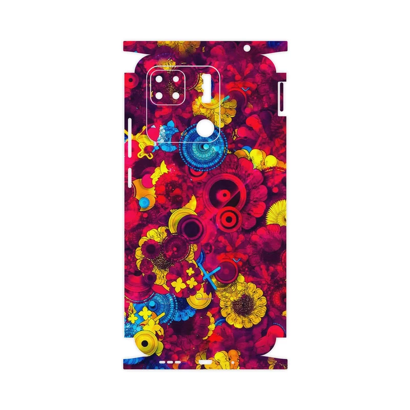 برچسب پوششی ماهوت مدل Vector Flower Garden Digital Art-FullSkin مناسب برای گوشی موبایل شیائومی Redmi 10A