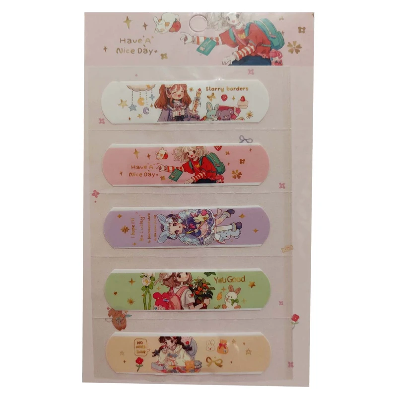 عکس شماره 3 : چسب زخم مدل فانتزی کد ch7 بسته 15 عددی