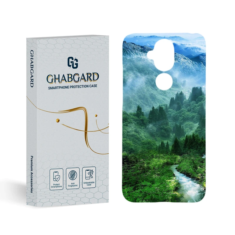  کاور قاب گارد مدل طبیعت مناسب برای گوشی موبایل نوکیا X7 / 8.1