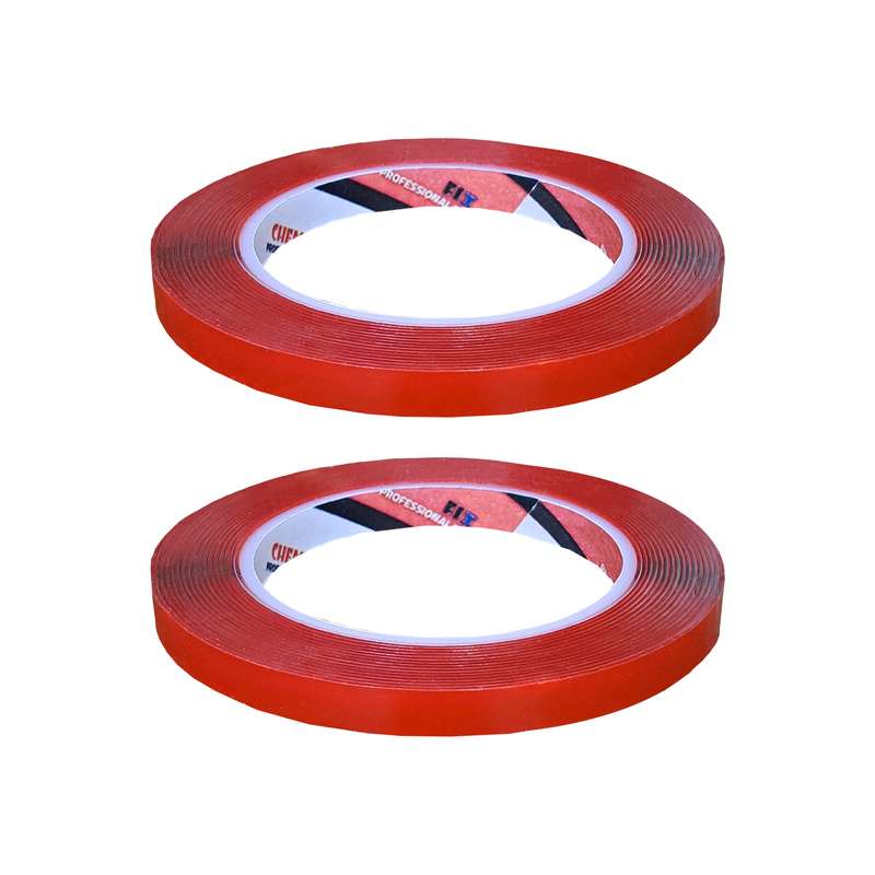 ‌چسب دوطرفه ژله ای چمفیکس مدل N1 عرض 1 سانتی متر بسته 2 عددی