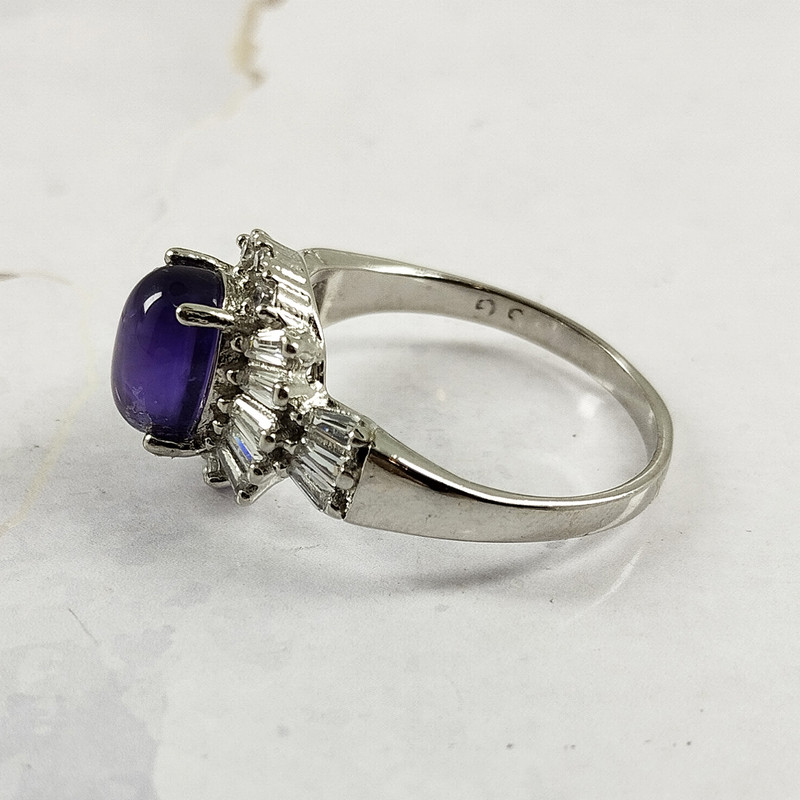 انگشتر نقره زنانه سلین کالا مدل آمتیس کد 37