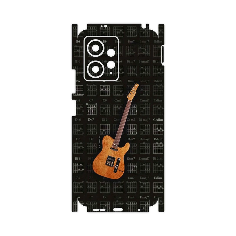 برچسب پوششی ماهوت مدل Guitar_Instrument-FullSkin مناسب برای گوشی موبایل شیائومی Redmi Note 12 4G