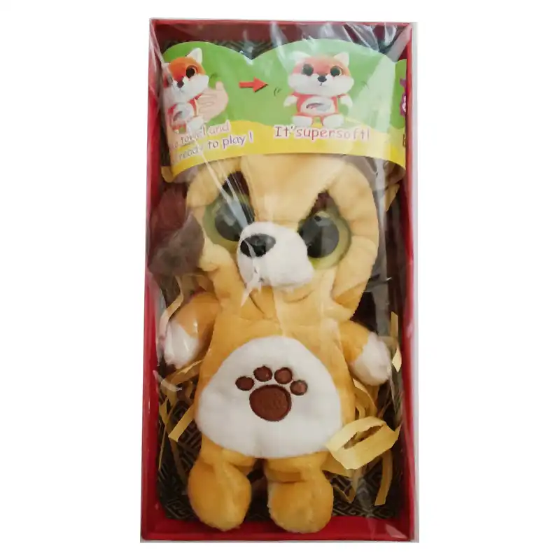 عروسک مدل سگ ارتفاع 14 سانتی متر