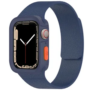 Sprig Skin pattern-Amizze Band suitable for Applewatch Series 10/11 46mm with cover