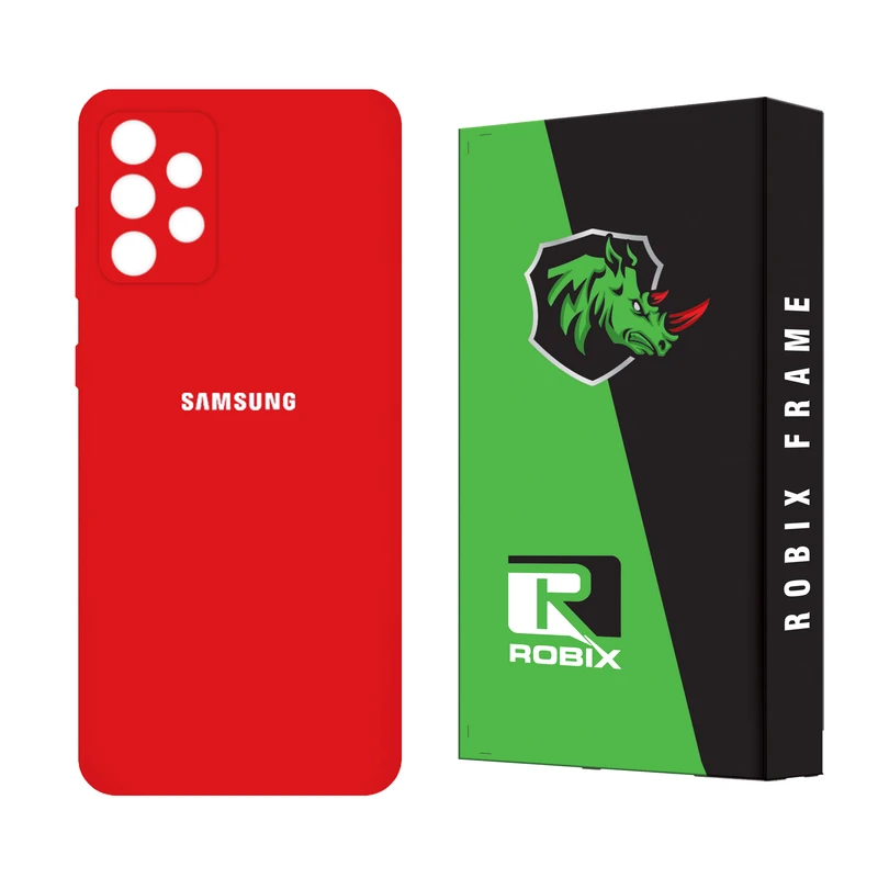 کاور روبیکس مدل SILICON مناسب برای گوشی موبایل سامسونگ Galaxy A52