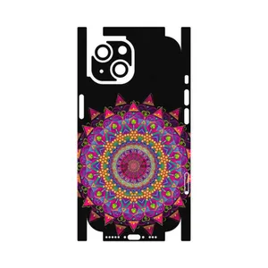 MAHOOT Mandala Design 5-FullSkin Cover Sticker for Apple iPhone 15
