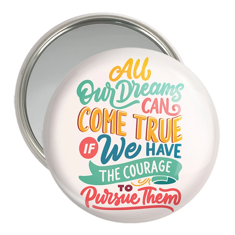 آینه جیبی خندالو مدل جملات انگیزشی کد 24797