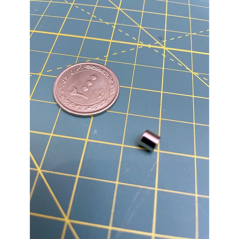 آهن ربا مدل استوانه ای 6m کد Cdr-6 بسته 2 عددی