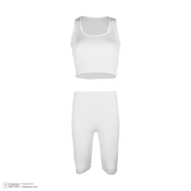 ست نیم تنه و شلوارک ورزشی زنانه ناتوسا مدل NTS753