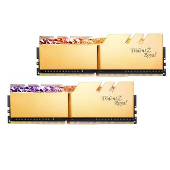 رم دسکتاپ DDR4 دو کاناله 4000 مگاهرتز CL18 جی اسکیل مدل TRIDENTZ ROYAL ظرفیت 64 گیگابایت