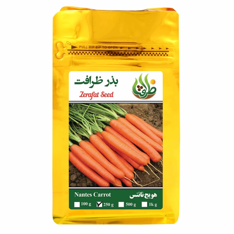 بذر هویج نانتس ظرافت مدل BZ12691