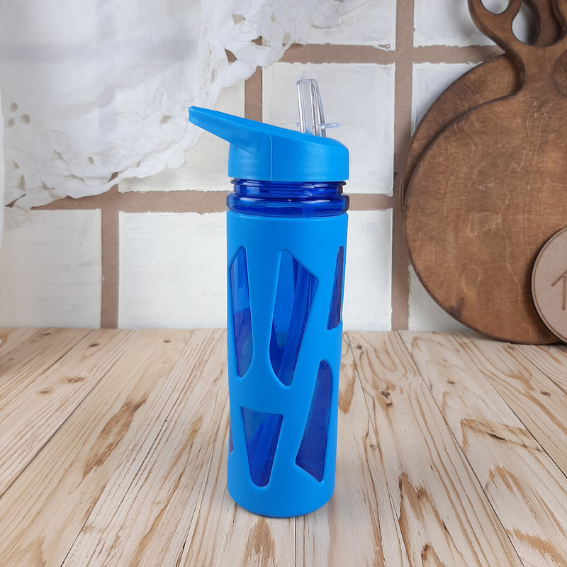 قمقمه دوچرخه مدل روکش دار کد DY-162A گنجایش 0.5 لیتر