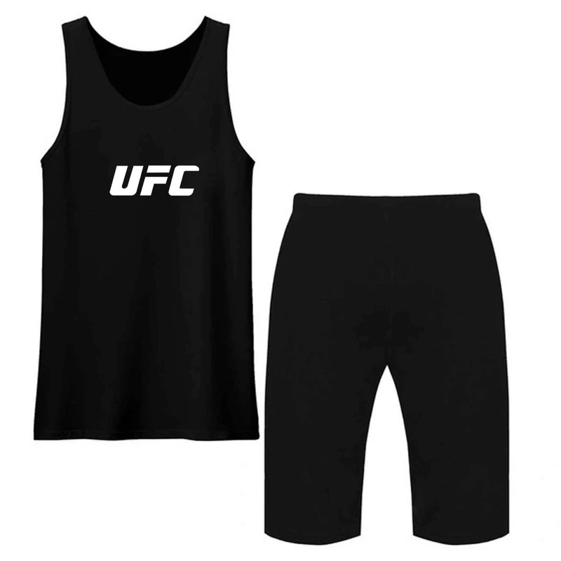 ست تاپ و شلوارک مردانه مدل UFc کد 53