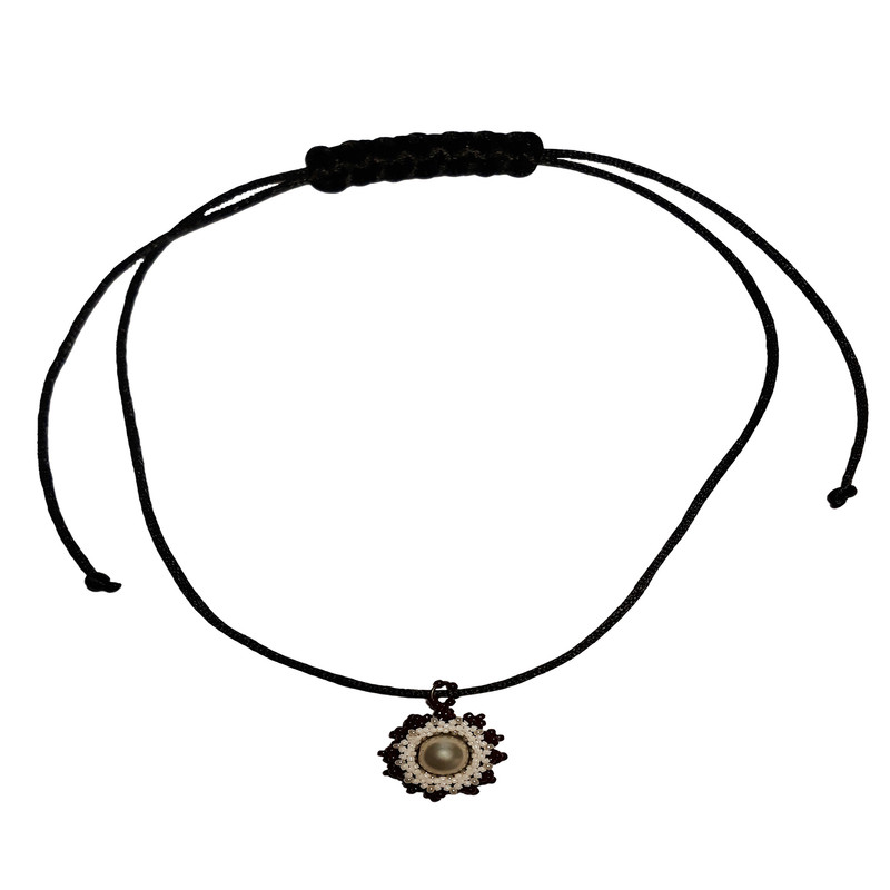 آویز دخترانه طرح گل دیزی