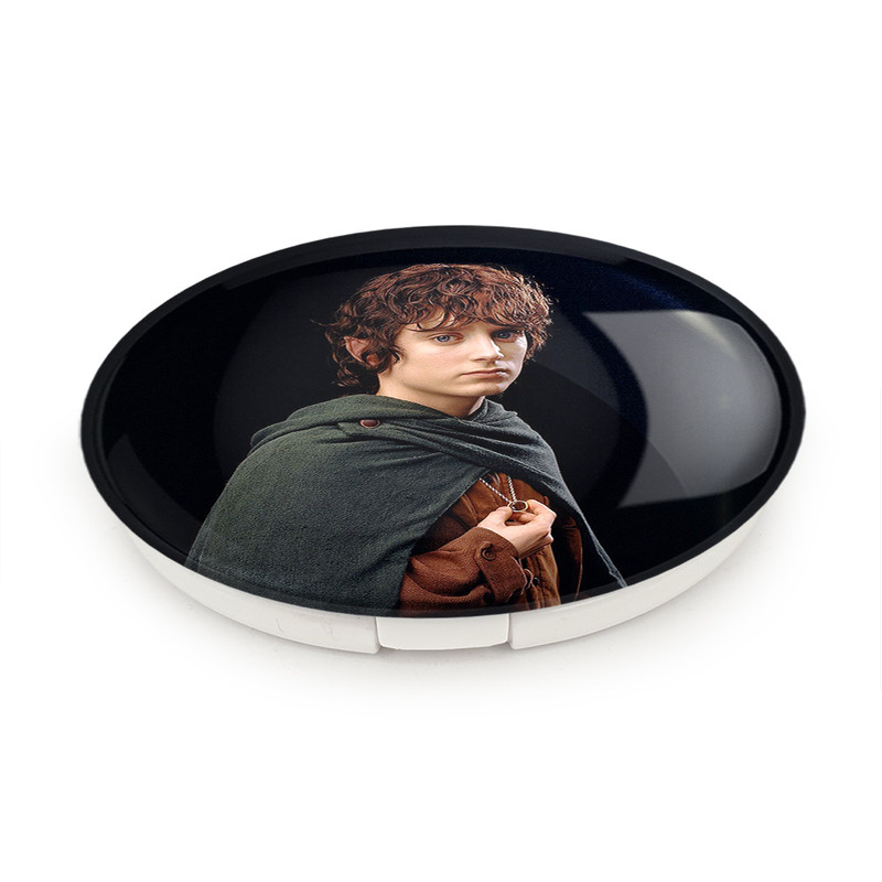 آینه جیبی خندالو طرح ارباب حلقه ها Lord of the Rings مدل تاشو کد 4555