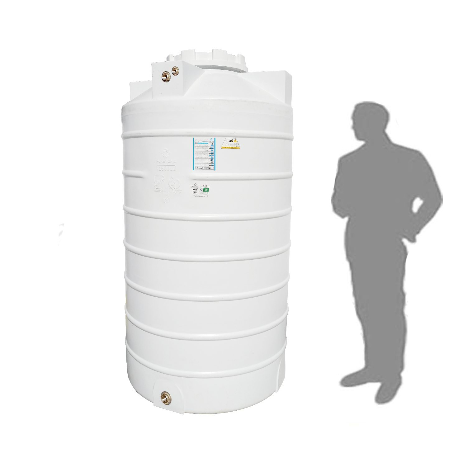 مخزن آب پلاستونیک مدل 6359 - VF ظرفیت 1500 لیتر مخزن آب پلاستونیک مدل 6359 - VF ظرفیت 1500 لیتر