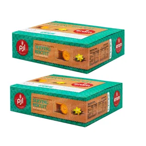 بیسکویت پذیرایی وانیلی ارم -650 گرم بسته 2 عددی