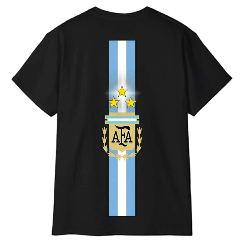 تی‌شرت آستین کوتاه مردانه پاد آفرین مدل آرژانتین کد 1936