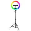 رینگ لایت مدل HQ18 RGB