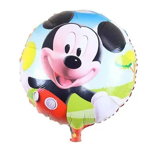 بادکنک فویلی طرح میکی ماوس همراه نی و بست