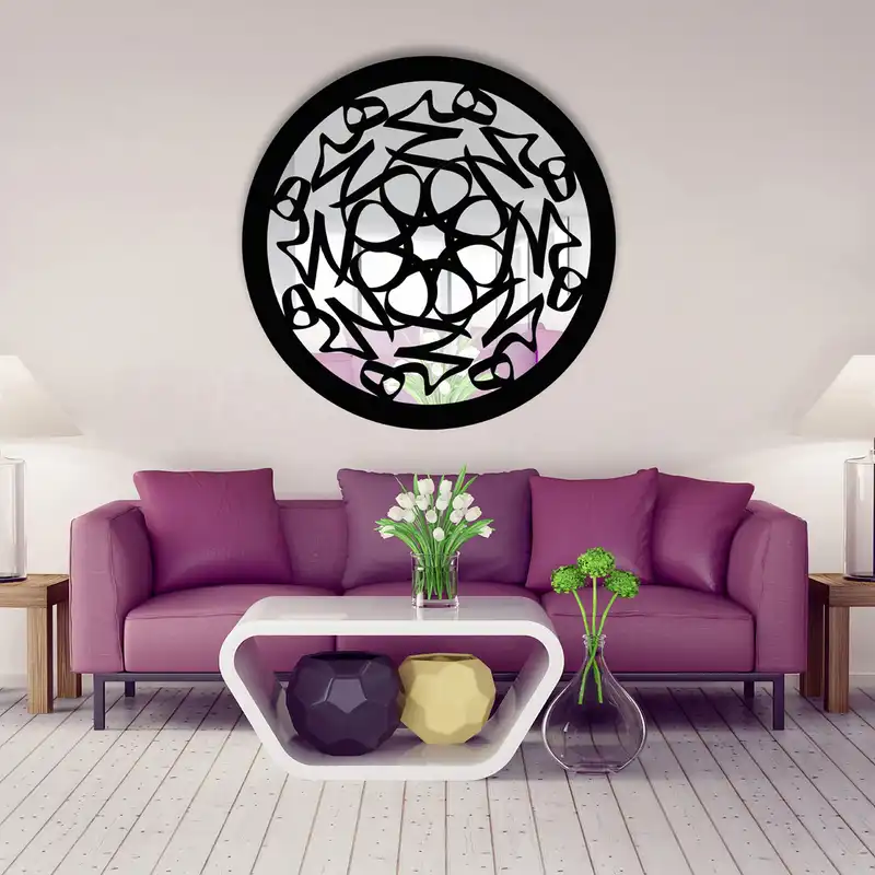 آینه ایدلیک مدل هیچ