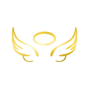 برچسب بدنه خودرو آداک طرح بال فرشته کد Balt03
