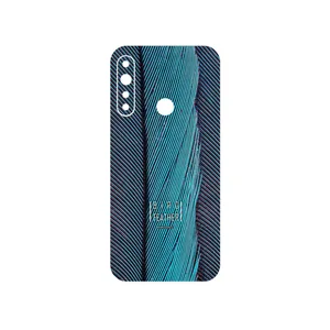 MAHOOT Turquoise feathers Cover Sticker for Gplus P10