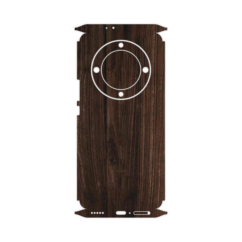 برچسب پوششی ماهوت مدل Dark_Walnut_Wood-FullSkin مناسب برای گوشی موبایل آنر Magic 5 Lite