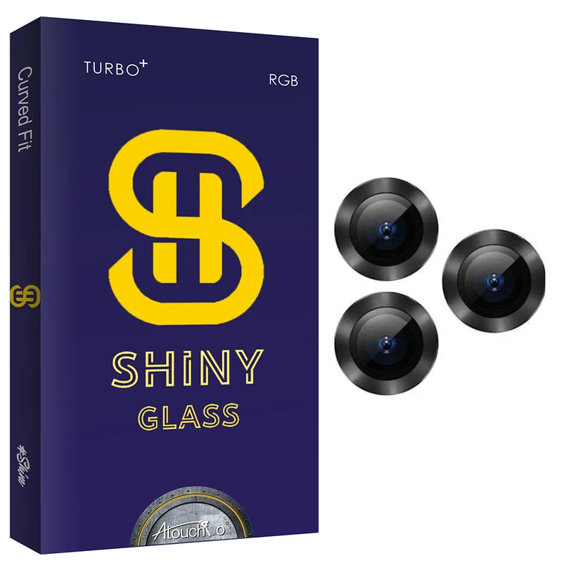 محافظ لنز دوربین آتوچبو مدل Shiny Glass مناسب برای گوشی موبایل اپل iPhone 13 Pro Max