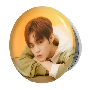 آینه جیبی خندالو طرح چنله گروه NCT مدل تاشو کد 12239 
