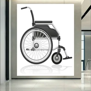 پوستر طرح ویلچر مدل آیکون پزشکی کد AR304972