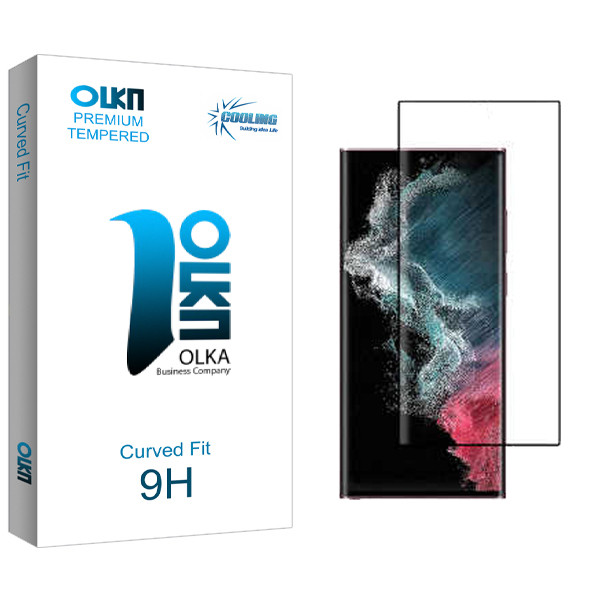 محافظ صفحه نمایش شیشه ای کولینگ مدل Olka مناسب برای گوشی موبایل سامسونگ Galaxy S22 Ultra 5G
