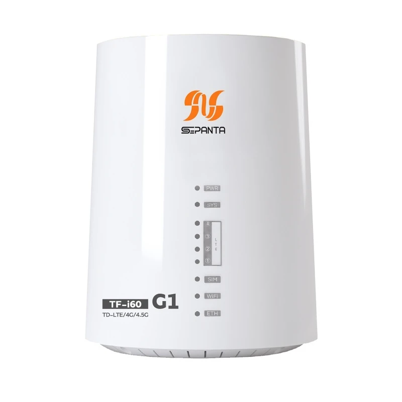 مودم 4G/TD-LTE سپنتا مدل TF-i60 G1به همراه سیم کارت و 1200 گیگابایت اینترنت شش ماهه