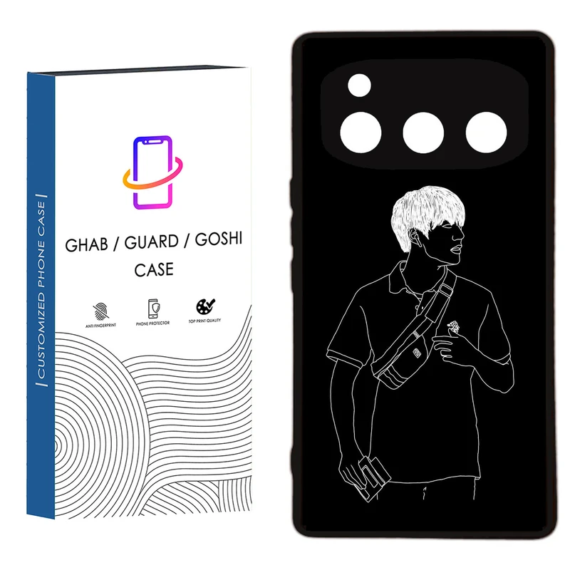 کاور قاب گارد گوشی طرح پسرانه کد  83 -  Rock مناسب برای گوشی موبایل داریا Bond