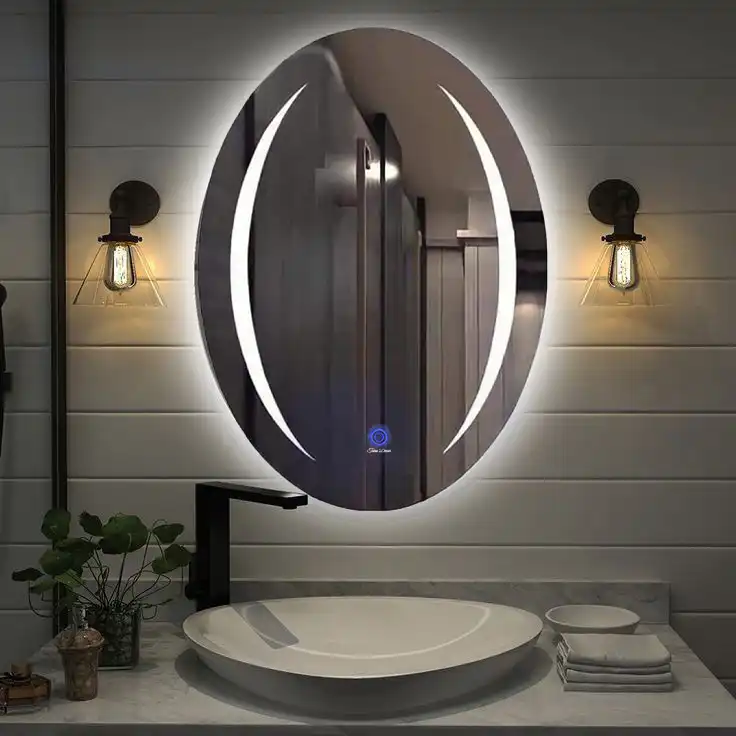 آینه سرویس بهداشتی تارا دکور مدل لمسی کد Tc153