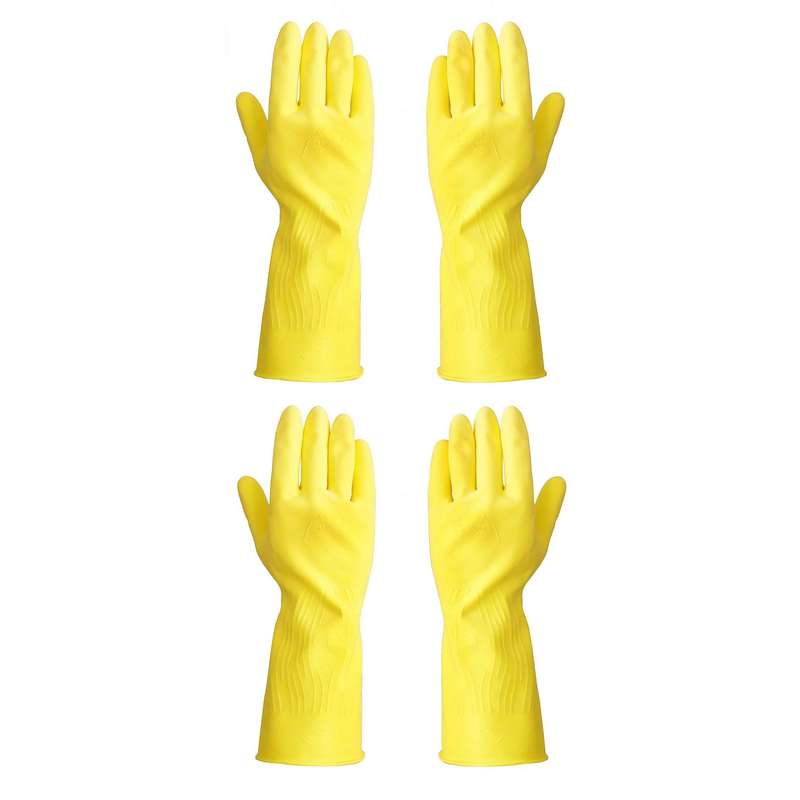 دستکش نظافت رز مریم مدل ساق کوتاه متوسط