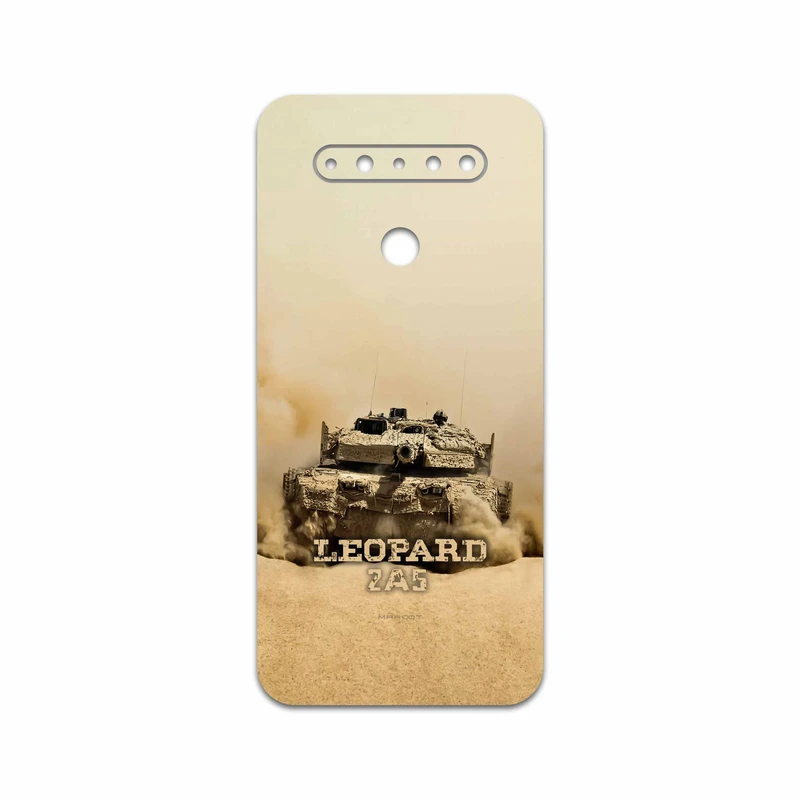 برچسب پوششی ماهوت مدل Leopard 2A5 tank مناسب برای گوشی موبایل ال جی K51s