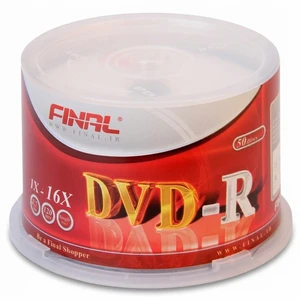 دی وی دی خام فینال مدل dvd-r بسته 50 عددی