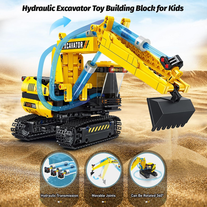 ساختنی مدل بیل مکانیکی طرح هیدرولیک