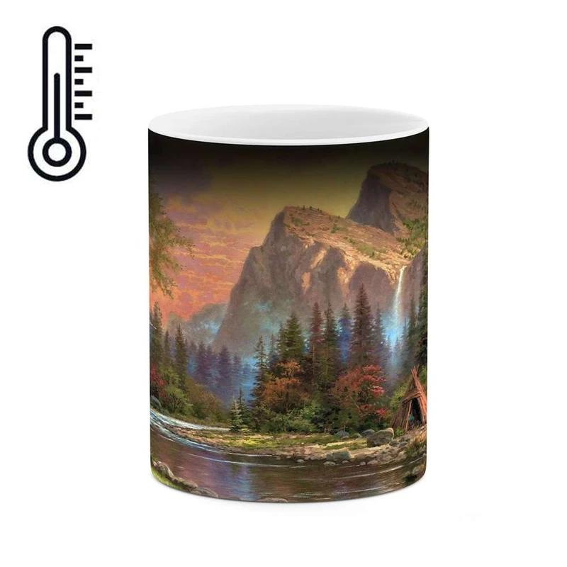 ماگ حرارتی کاکتی مدل نقاشی کد mgh13706